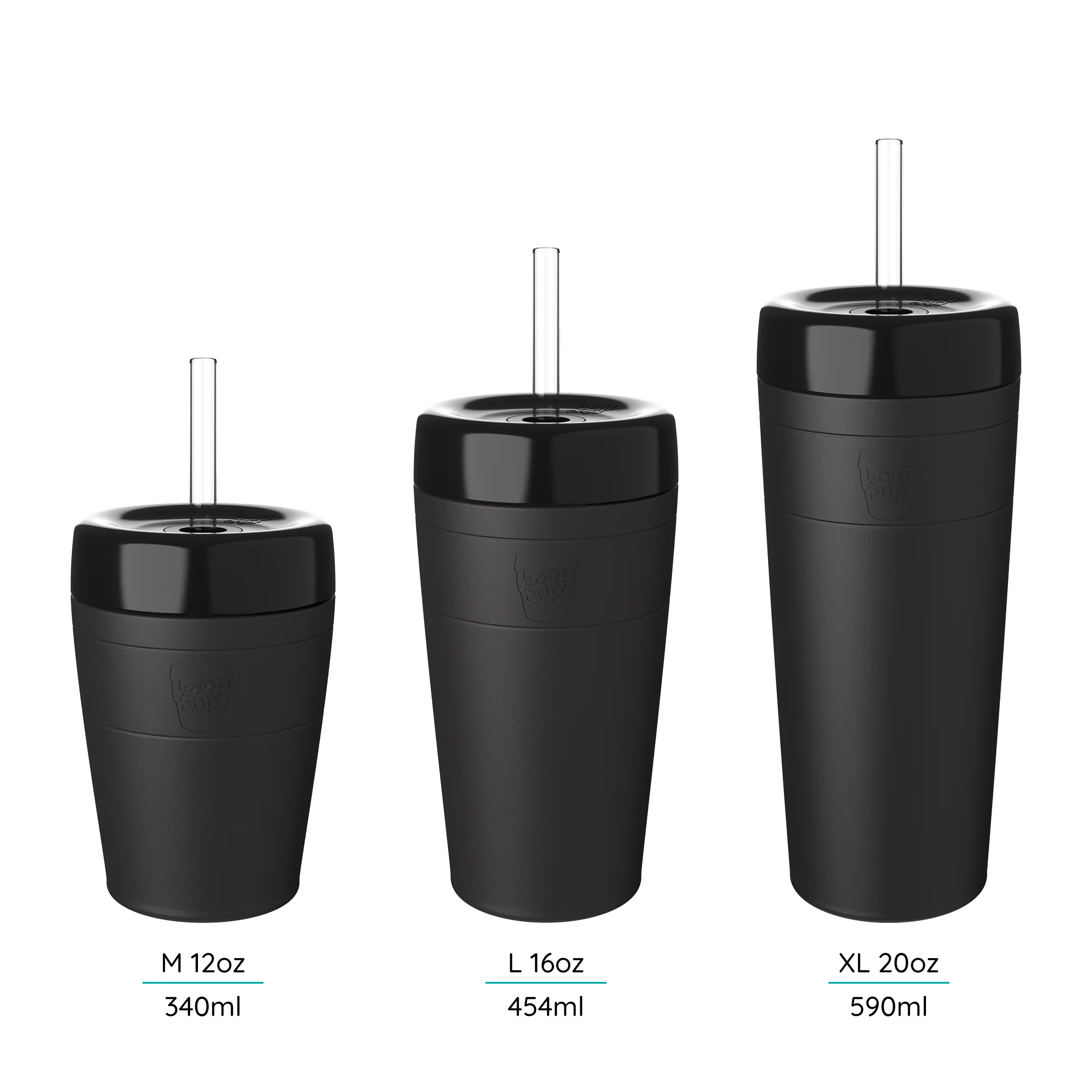 Commuter Cold Cup - 20oz | Black - Image 5
