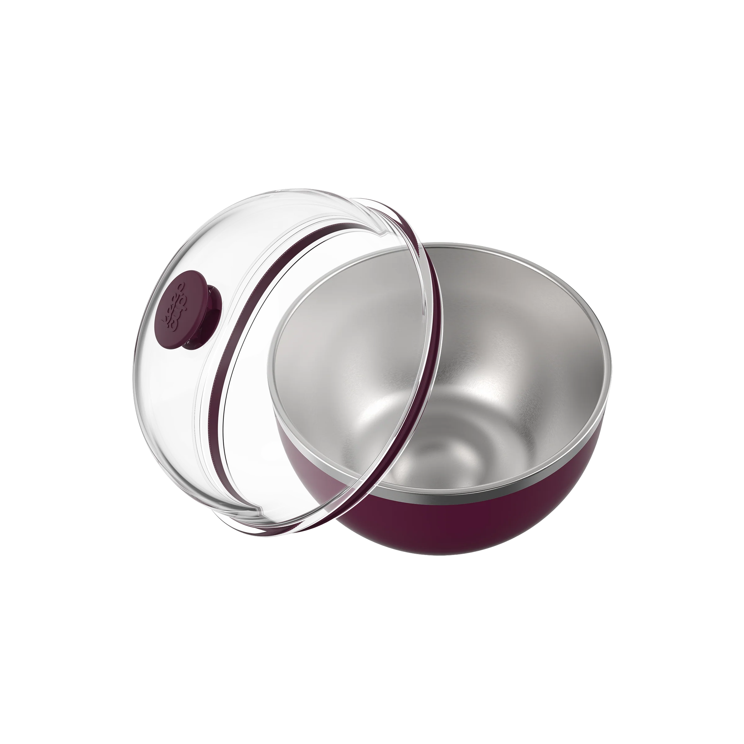 Go Bowl Luxe - Dome Lid | Mulberry - Image 3
