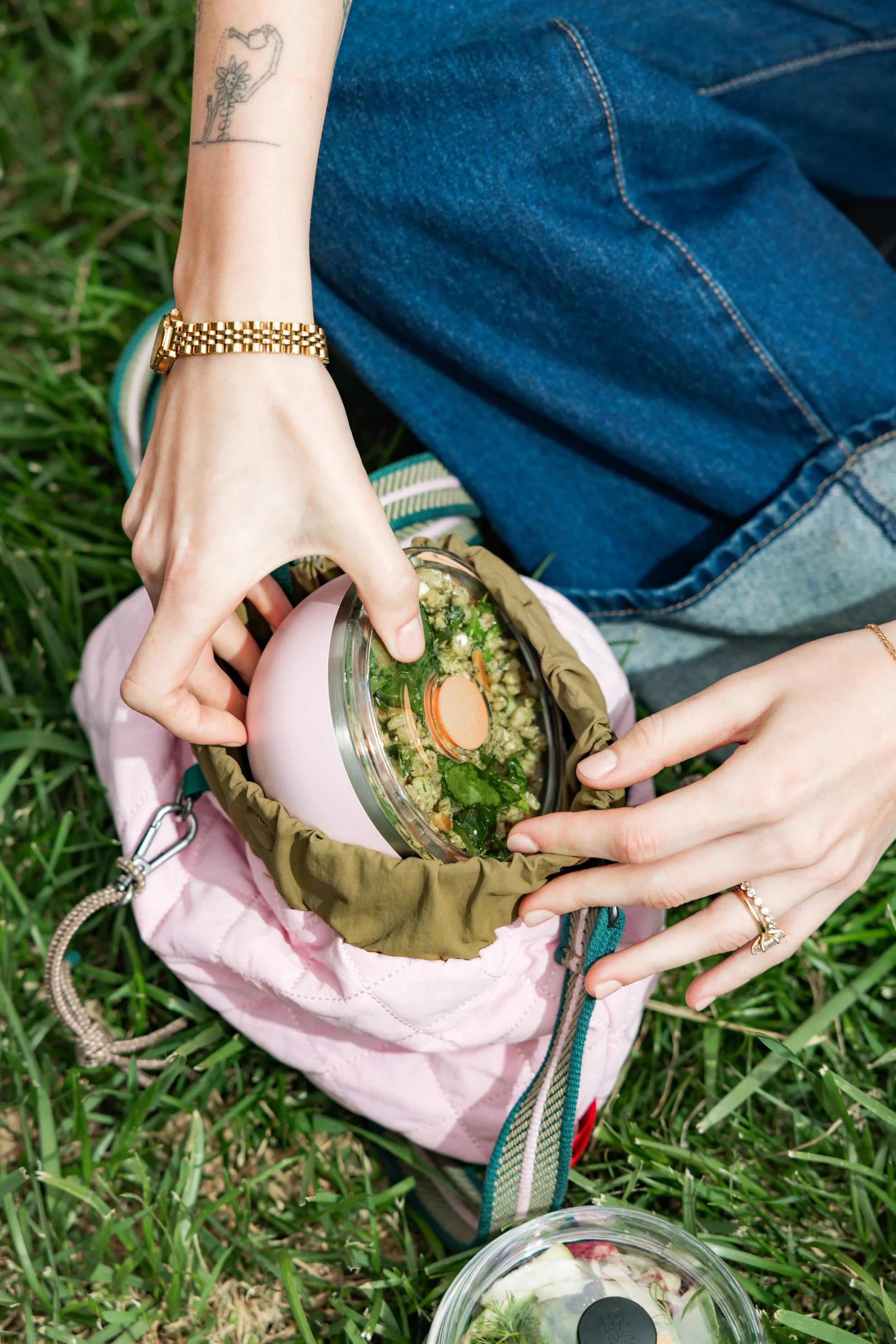 Go Bowl Luxe - Flat Lid | Pashmak Pink - Image 3