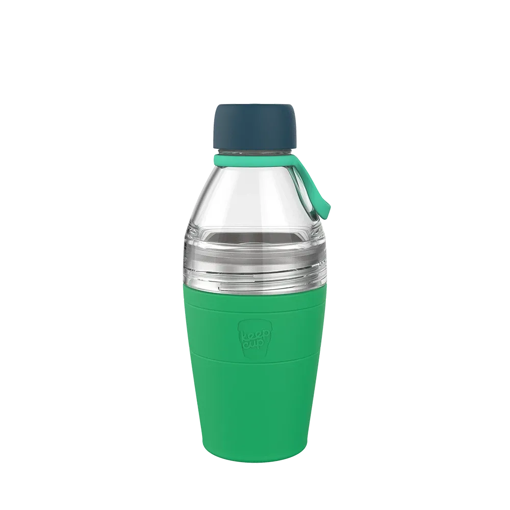 Helix Bottle Clear Top - 18oz | Emerald Lime