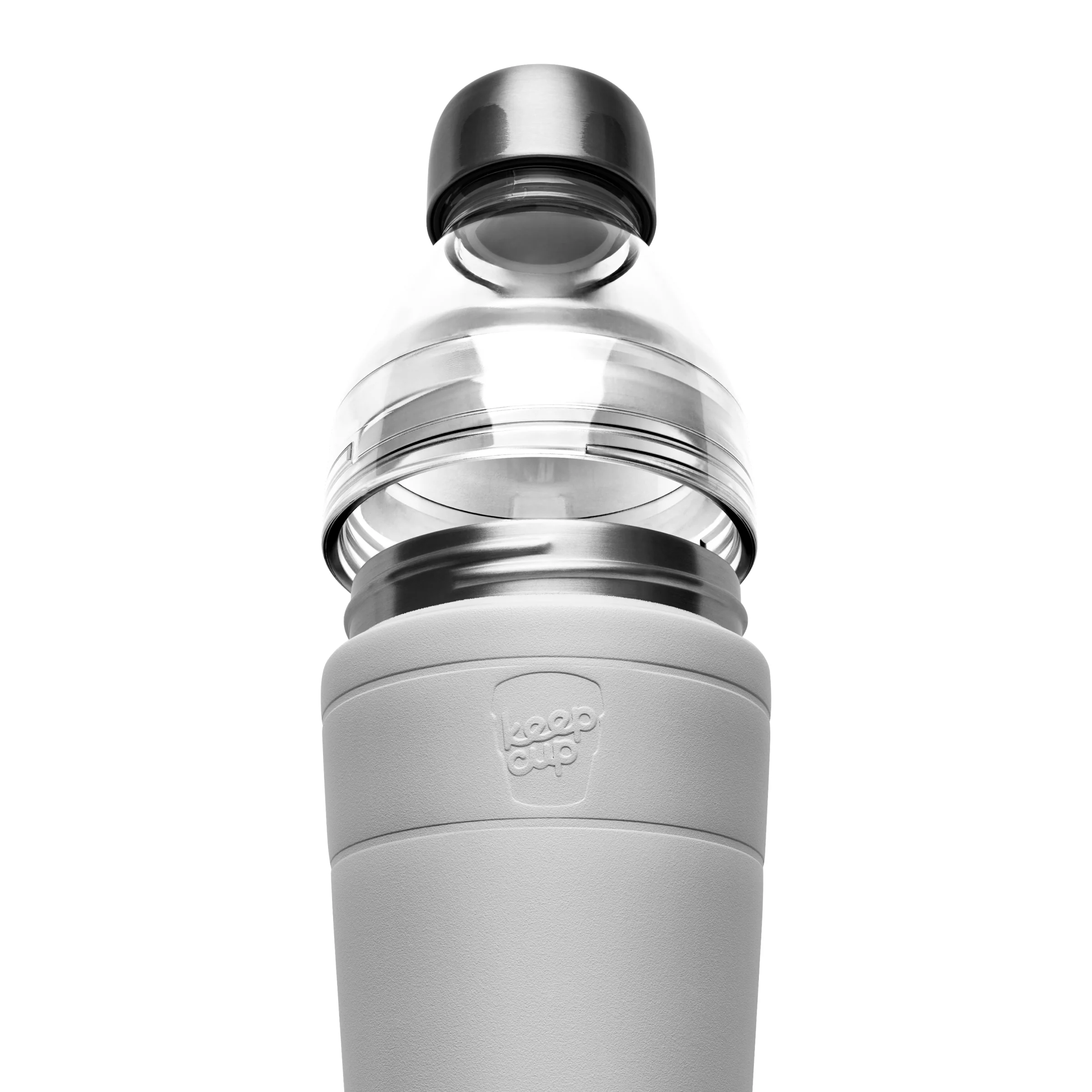 Helix Bottle Clear Top - 22oz | White - Image 5